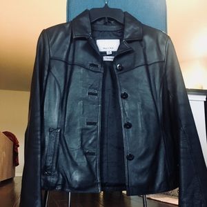 Women’s Black Leather Jacket